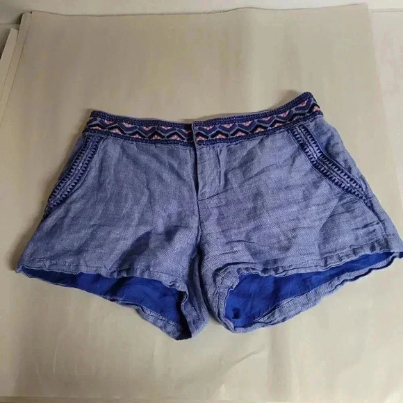 ♥Vineyard Vines Women’s Linen blend Shorts  2 - Picture 1 of 7